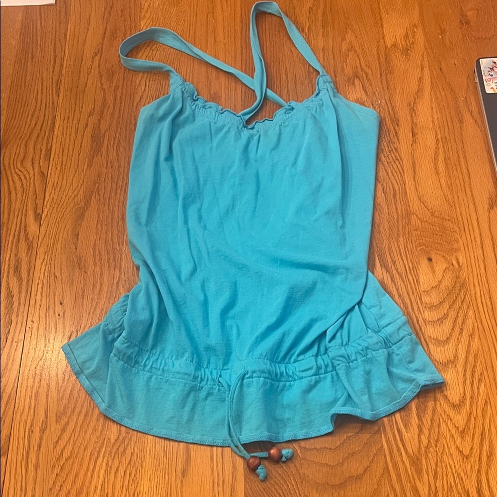GAP Blue Sleeveless Blouse